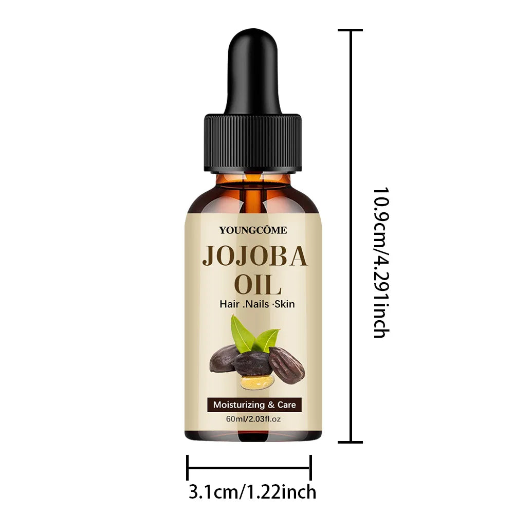 Huile de Jojoba Bio – Soin Nourrissant Cheveux & Peau Sans Hexane