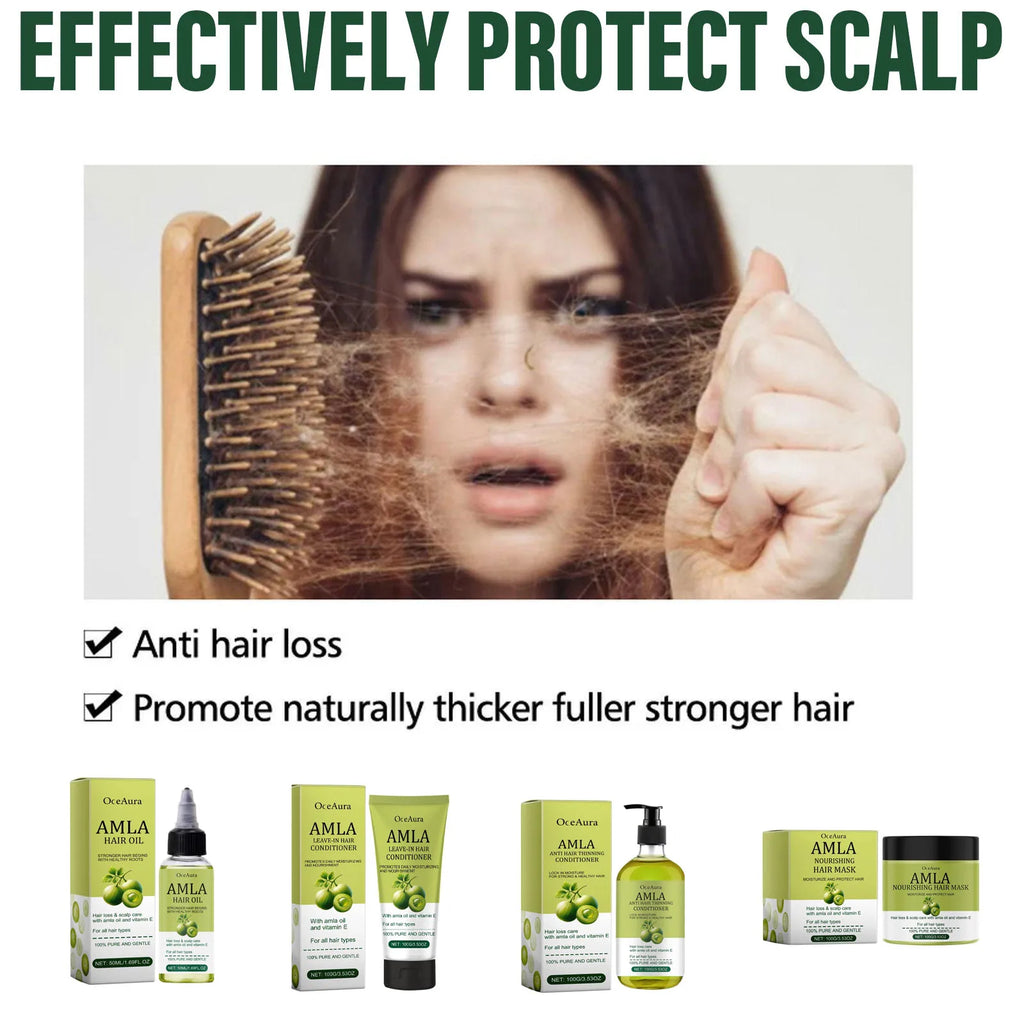 Huile d'Amla Originale – Croissance, Hydratation & Réparation Cheveux