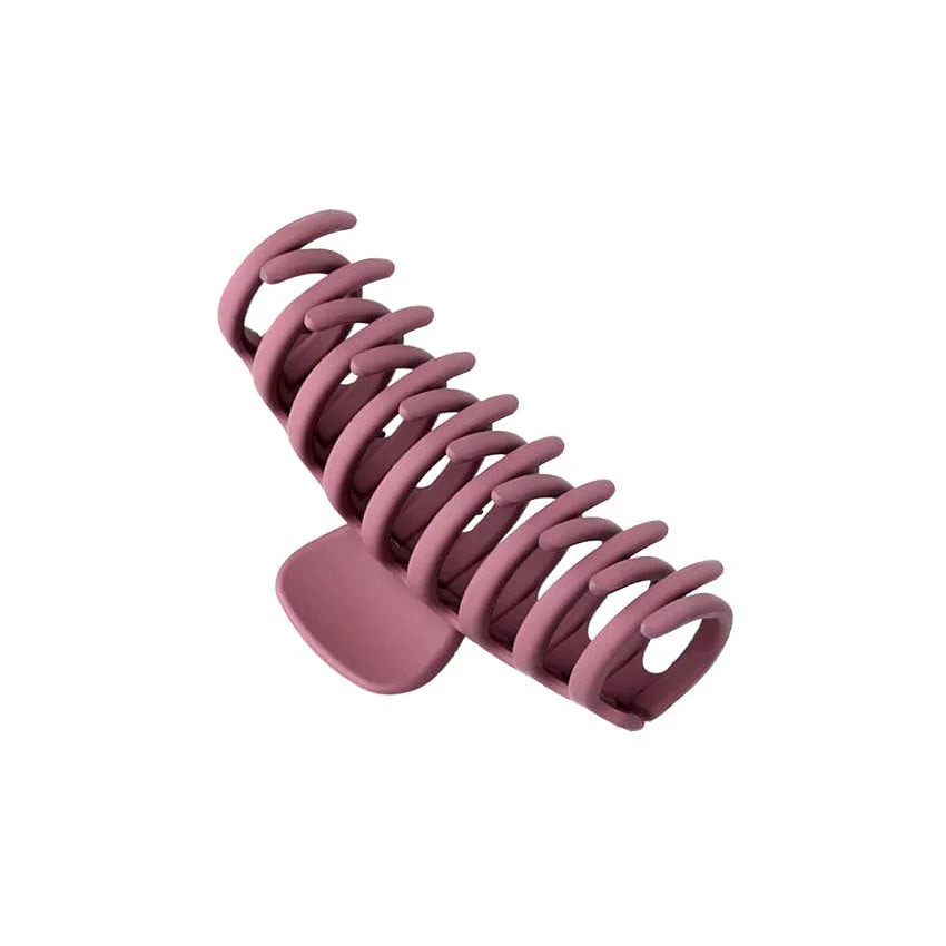 New Large Hair Claw for Women Girls Ponytail Hair Clips Coffee Beige Hairpin Crab Barrette Fashion Hair Accessories Ornaments